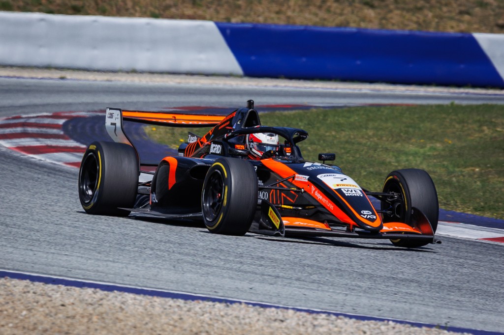 Andrea Dupé VAR #7 — On track action